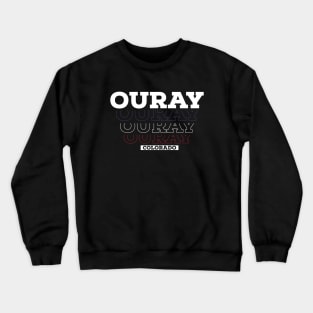 Ouray Colorado USA Vintage Crewneck Sweatshirt